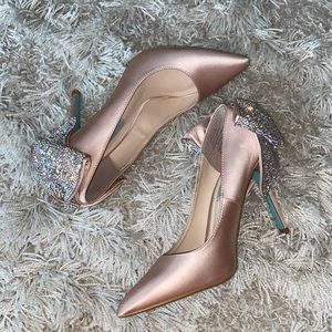 Blue by Betsey Johnson Rhinestone Bow